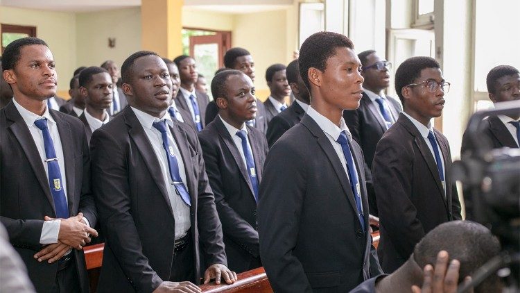Seminarians in Ghana