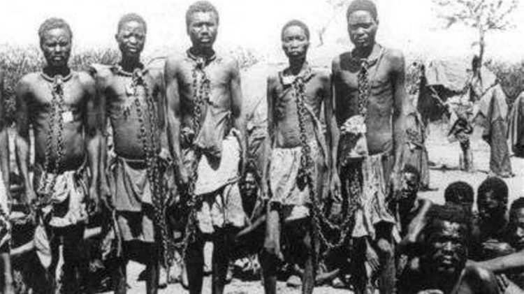 Some members of the Herero people during the 1904–1908 genocide