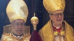  Ռաֆայէլ Պետրոս ԻԱ-ը  Կարդինալ Քլաուտիօ Կուճերոթթիին հետ