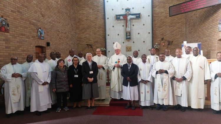 Após a Celebreção Eucarística, parte do Simpósio 