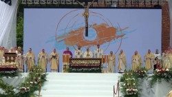 Messe avec le rite de béatification de Christophora Klomfass et de 14 religieuses. 