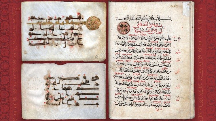 Eines der arabischen Manuskripte der Ambrosiana-Bibliothek