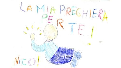 Mali bolniki iz bolnišnice Bambino Ges&ugrave;: Dragi papež, beri knjige, igraj playstation