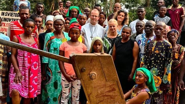 Otwarcie studni daje lokalnej społeczności szansę na poprawę życia