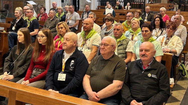 Pielgrzymi z Myszyńca w Rzymie