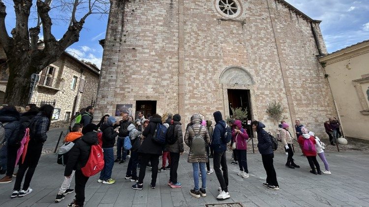 Cerkev Marije Velike v Assisiju, kjer se nahaja grob bl. Karla Acutisa.