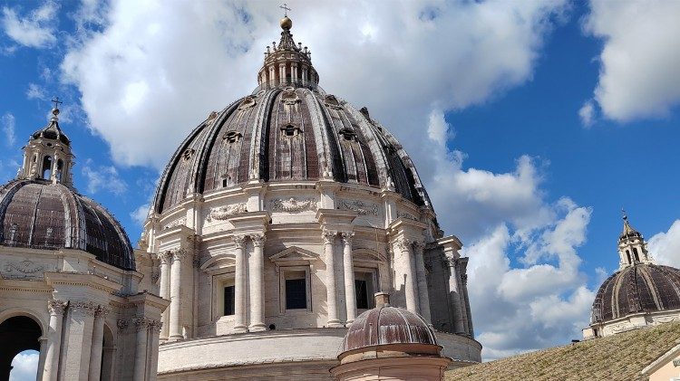 Die Kuppel von Sankt Peter