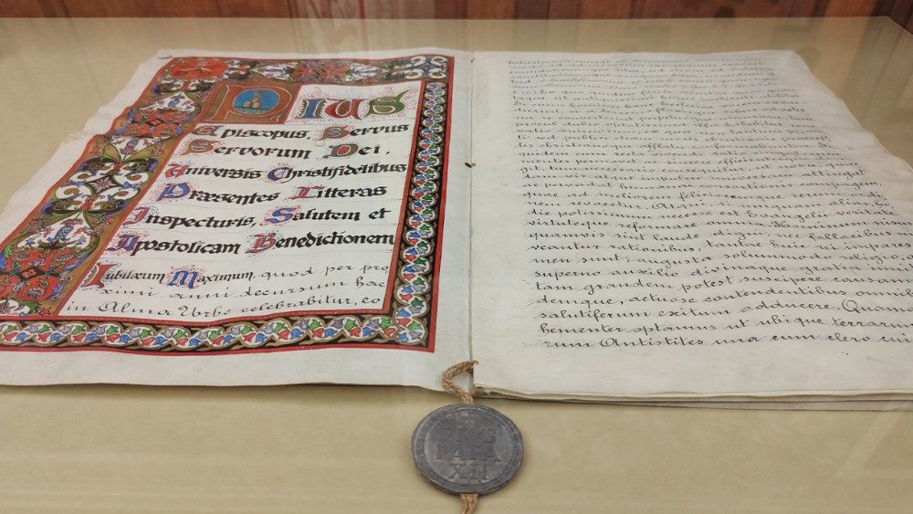 La mostra “Giubilei. Documenti rari dalle Collezioni Vaticane”