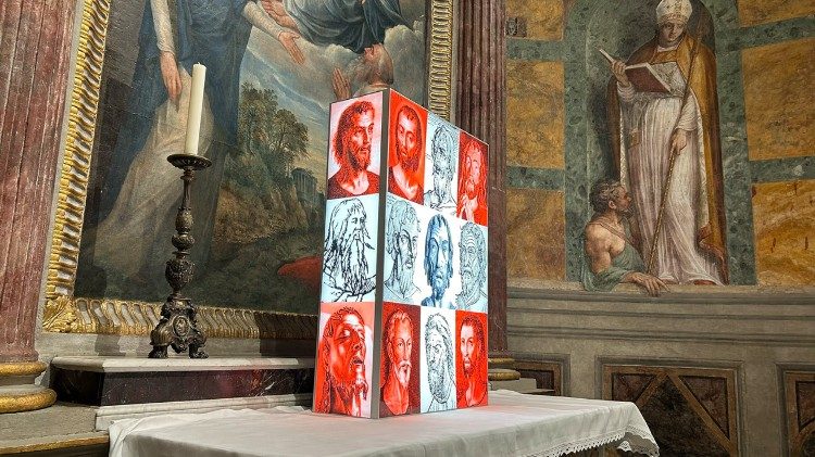 Bruder Klaus: Lichtinstallation von Philipp Schönborn