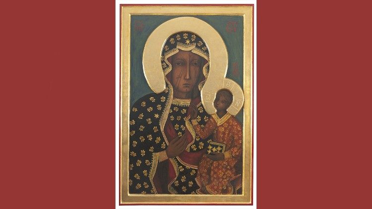 Kopia obrazu Matki Bożej Częstochowskiej