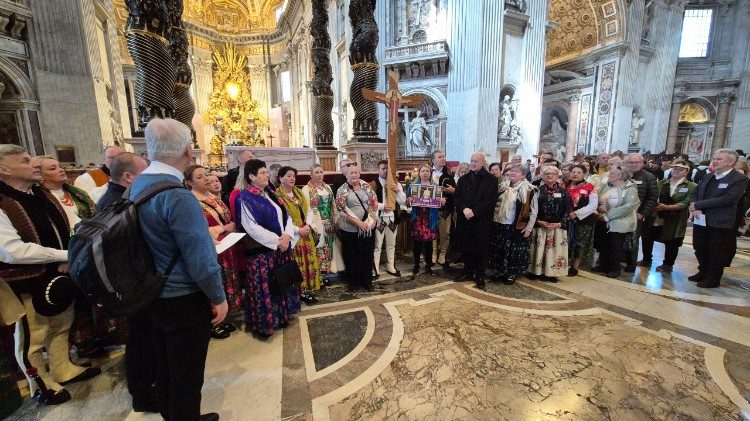 2025.03.22 gruppo di pellegrini dalla Polonia