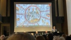 रोम में ख्रीस्तीय कटाकुन्ब की एक क्रिब