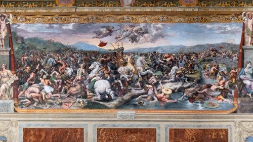 Sala di Costantino, il restauro svela un'inedita tecnica di Raffaello 