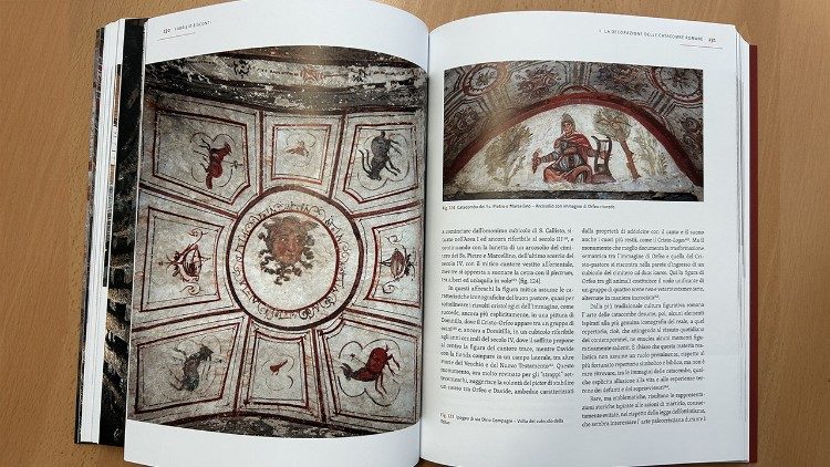 Разварот альбома "Хрысціянскія катакомбы Рыма"