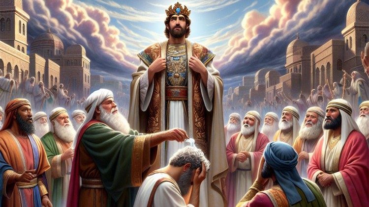 திருப்பொழிவு செய்யப்பட்ட அரசர் தாவீது 