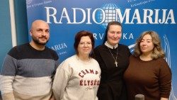 Gosti u emisiji JRS-a na Radio Mariji o životu i borbi sirijskih kršćana, izbjeglica u Hrvatskoj (foto: Isusovačka služba za izbjeglice - JRS)
