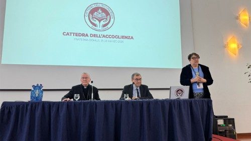 L'edizione 2025 della Cattedra dell'Accoglienza presso la Fraterna Domus di Sacrofano con il cardinale Parolin