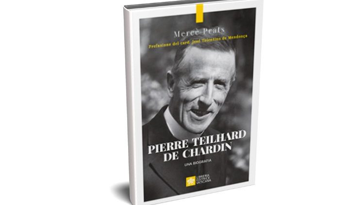 La copertina della biografia di Teilhard de Chardin a firma di Mercè Prats, pubblicato dalla LEV