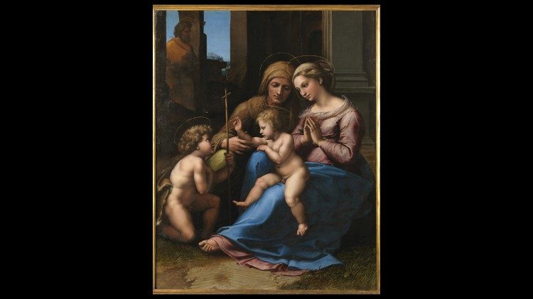 Raffaello e aiuti, Madonna del Divino Amore, 1516-1518, olio su tavola, 140 x 109 cm, © Museo e Real Bosco di Capodimonte, Napoli