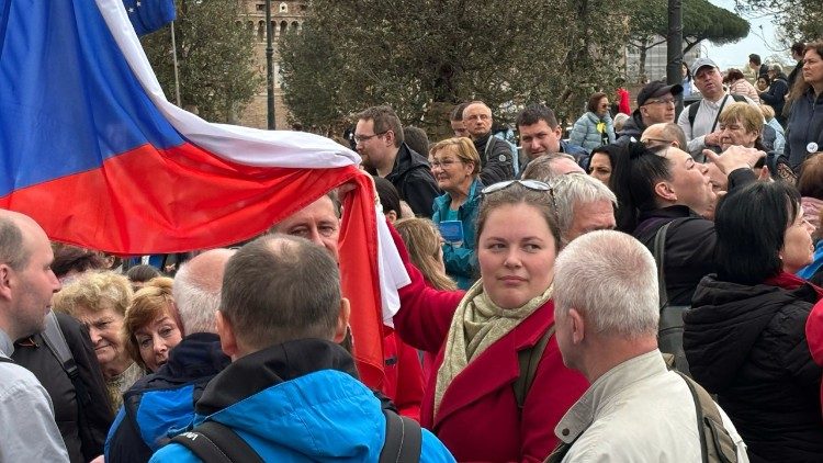 Czescy pielgrzymi w Rzymie