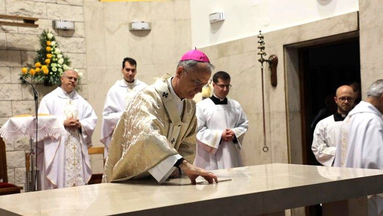 Čin posvete crkve sv. Mihaela Arkanđela u zagrebačkoj Dubravi