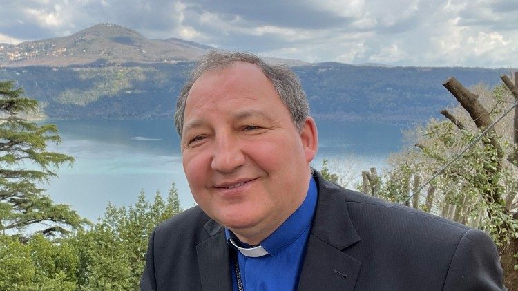 Bīskaps Andris Kravalis (Kastelgandolfo), 26.03.25