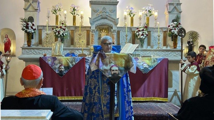 Դամասկոսի մէջ գոհաբանական աղօթք եւ կիսանդրիի բացում նուիրուած Սուրբ Իգնատիոս Մալոյեան