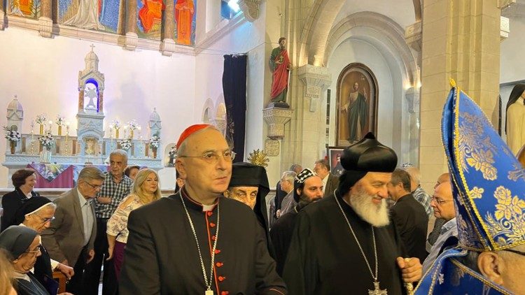 Դամասկոսի մէջ գոհաբանական աղօթք եւ կիսանդրիի բացում նուիրուած Սուրբ Իգնատիոս Մալոյեանին 