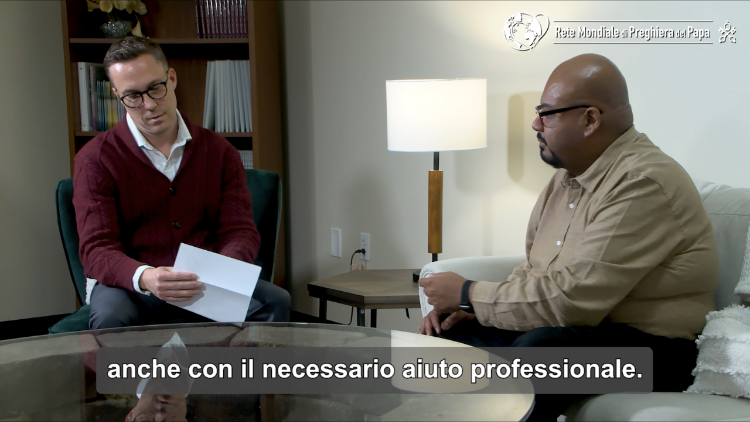 L'aiuto professionale ad una presona con pensieri suicidi, nel video dell'intenzione di preghiera del Papa