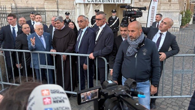 Vor der Basilika Santa Maria Maggiore
