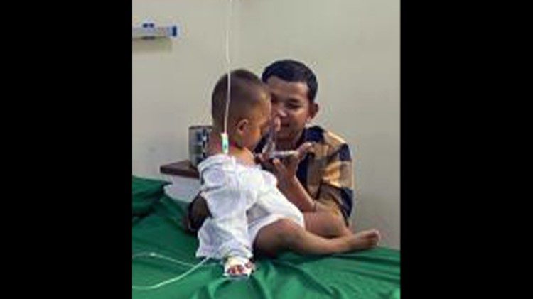 Hilfe für die kranken Kinder