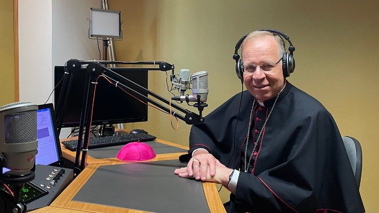 Monseigneur Gintaras Grušas, archevêque de Vilnius et président du CCEE.