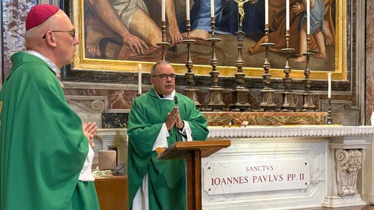 Czwartkowej Eucharystii przewodniczył nuncjusz apostolski w Polsce abp Antonio Guido Filipazzi (ks. Paweł Rytel-Andrianik)