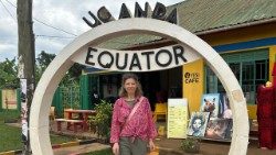 Anne Preckel von Radio Vatikan/Vatican News in Uganda