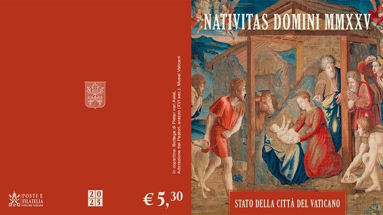 Emisión filatélica dedicada a la Santa Navidad del Año de la Gracia 2025.