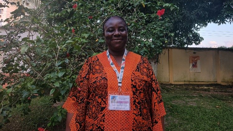 Jeanne-Marie Abanda, secrétaire exécutive de la Commission épiscopale pour les ressources naturelles de la CENCO, et membre de la délégation envoyée à Belém.