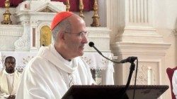 Cardeal Tolentino - celebração em Cabo Verde