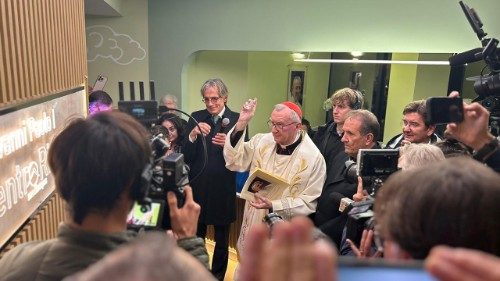Kardinal Parolin weiht Rehabilitationszentrum „Johannes Paul I.“ ein