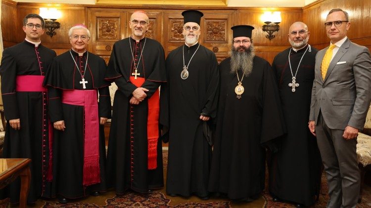 Cardinale Pizzaballa visita Santo Sinodo Bulgaria