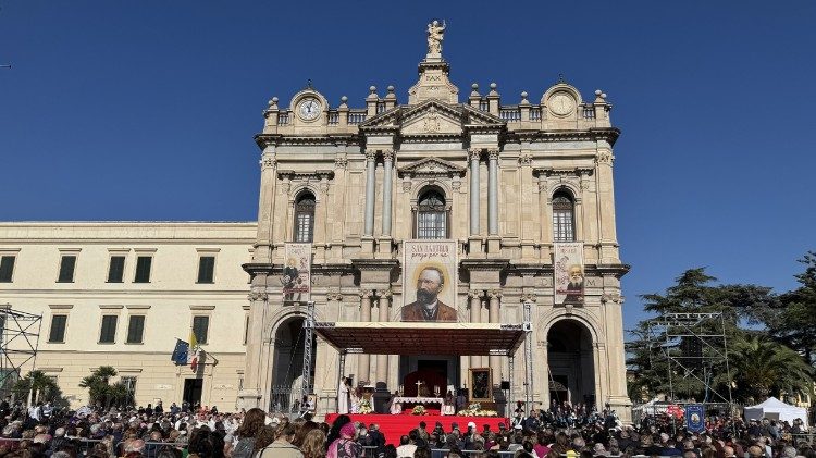 El Santuario de Pompeya, Italia