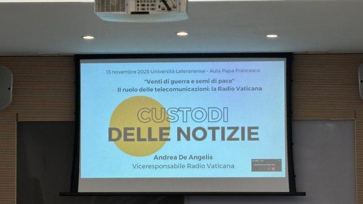 Un momento del seminario "Venti di guerra semi di pace"