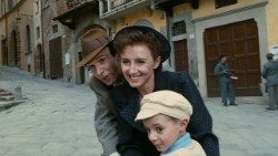 Imagen del film "La vida es bella" de Roberto Benigni.