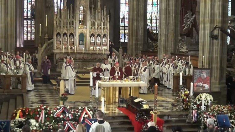 2025.11.15 Funerale del cardinale Dominik Duka, Praga 15 novembre 2025