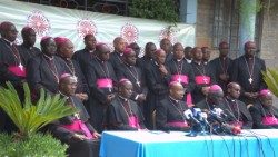 Conferência de imprensa após a plenária dos Bispos do Quénia