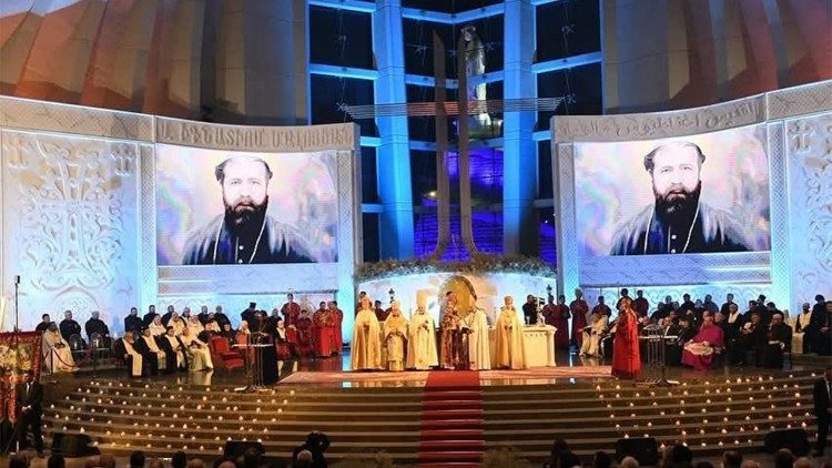 2025.11.17 Libano - Harissa - Messa di ringraziamento per la canonizzazione del vescovo martire Maloyan