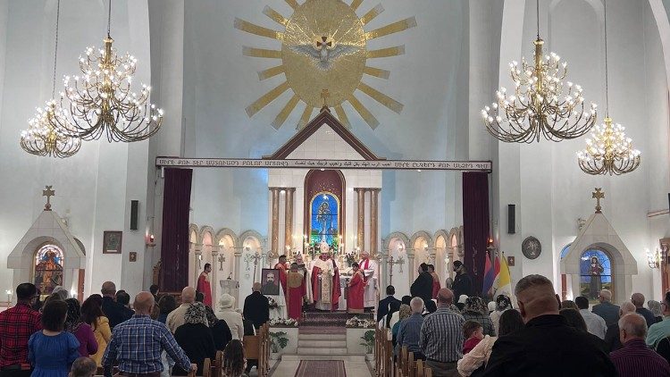 2025.11.17 Messa di ringraziamento per la canonizzazione del martire Maloyan