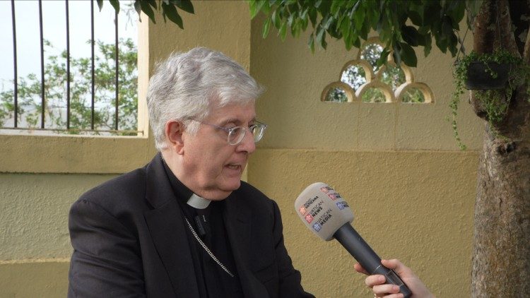 Núncio Apostólico no Brasil arcebispo dom Giambattista Diquattro.