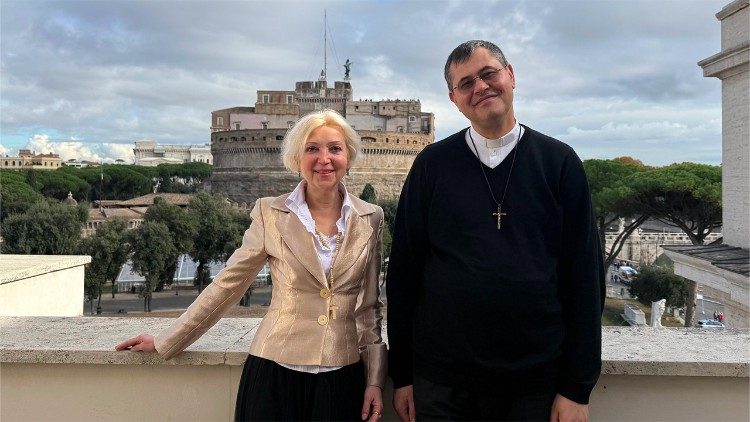 п. Наталія Полтавець і о. Павло Вишковський