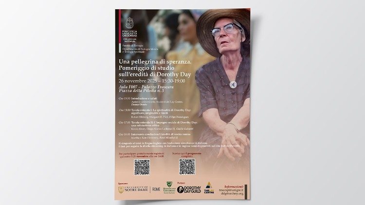 La locandina del convegno alla Gregoriana