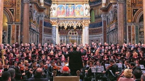 Il coro della Diocesi di Roma, dalla basilica di Santa Cecilia al mondo